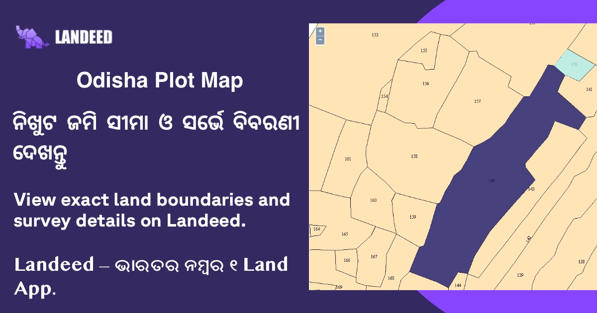 Land Map or ROR Map Print