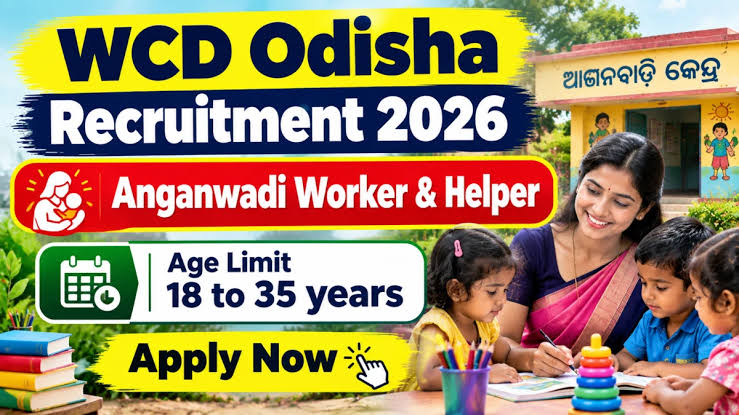 +2 Pass Balangir Dist Anganwadi and Helper Recruitment